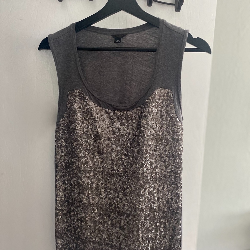 Silver blouse